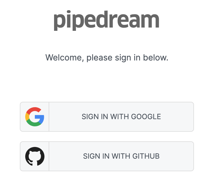 Pipedream identity providers